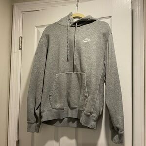 Nike Heather Gray Pullover Hoodie